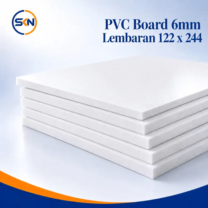 Jual PVC Board 6mm Lembaran 122 x 244 cm - PT Sekawan Kaya Nusantara