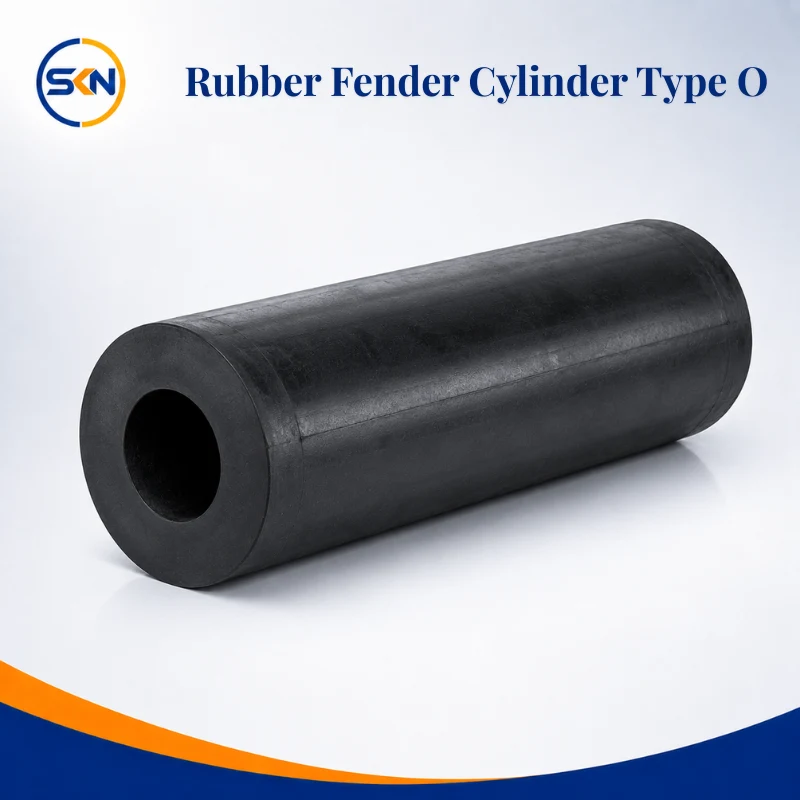 karet rubber fender cylinder type o bumper loading dock pt sekawan kaya nusantara