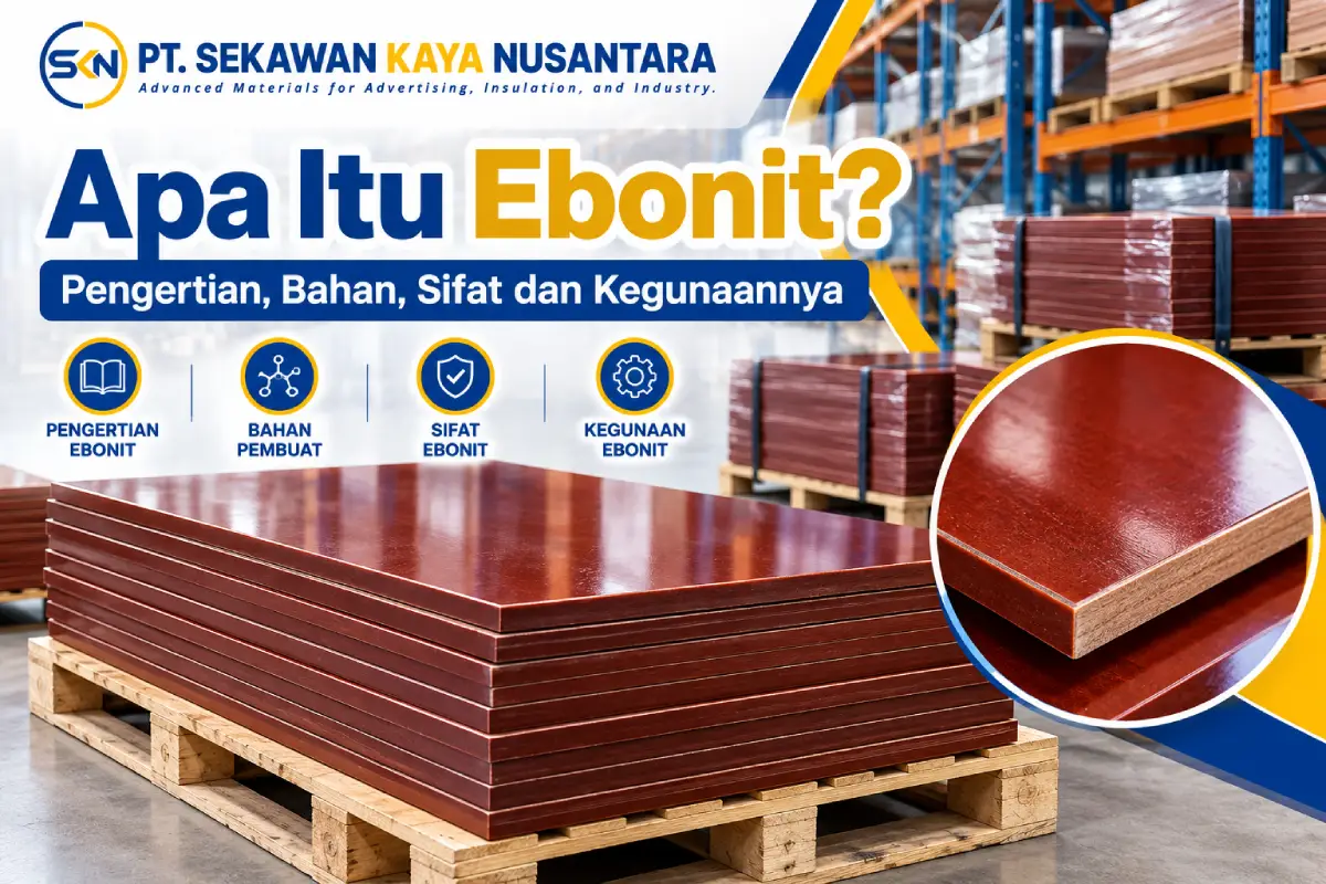 Mengenal Ebonit untuk Industri Modern
