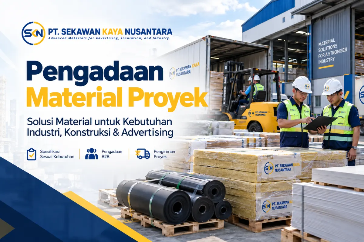 Pengadaan Material Proyek PT Sekawan Kaya Nusantara