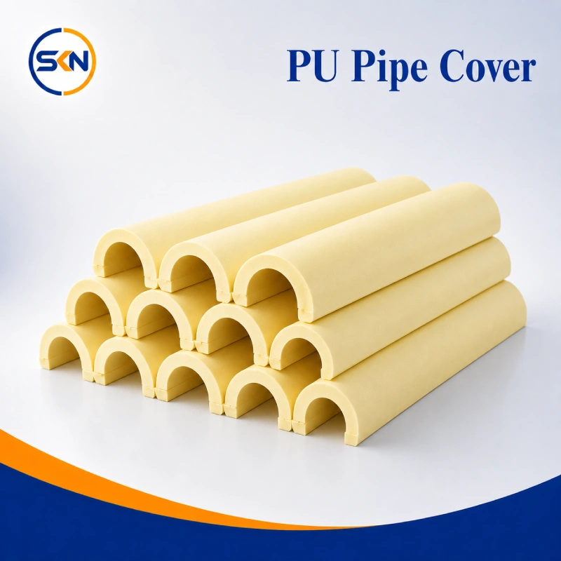 pu pipe cover untuk insulasi pipa chiller dan industri