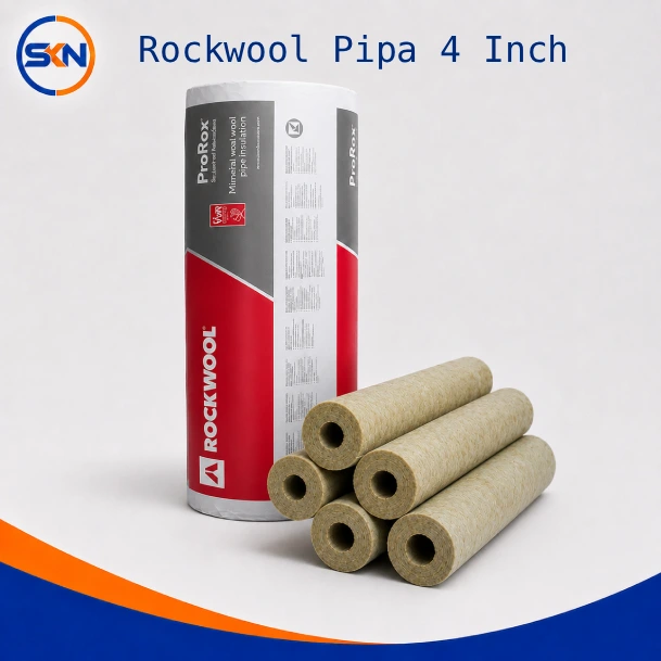 Rockwool Pipa 4 Inch Density 90 Sekawan Kaya Nusantara