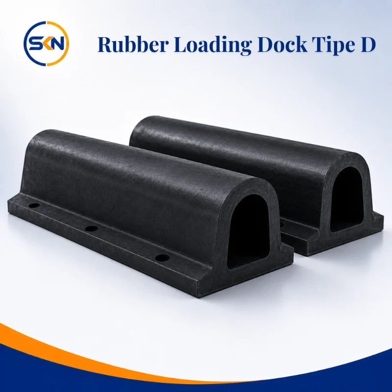rubber bumper loading dock type d pt sekawan kaya nusantara