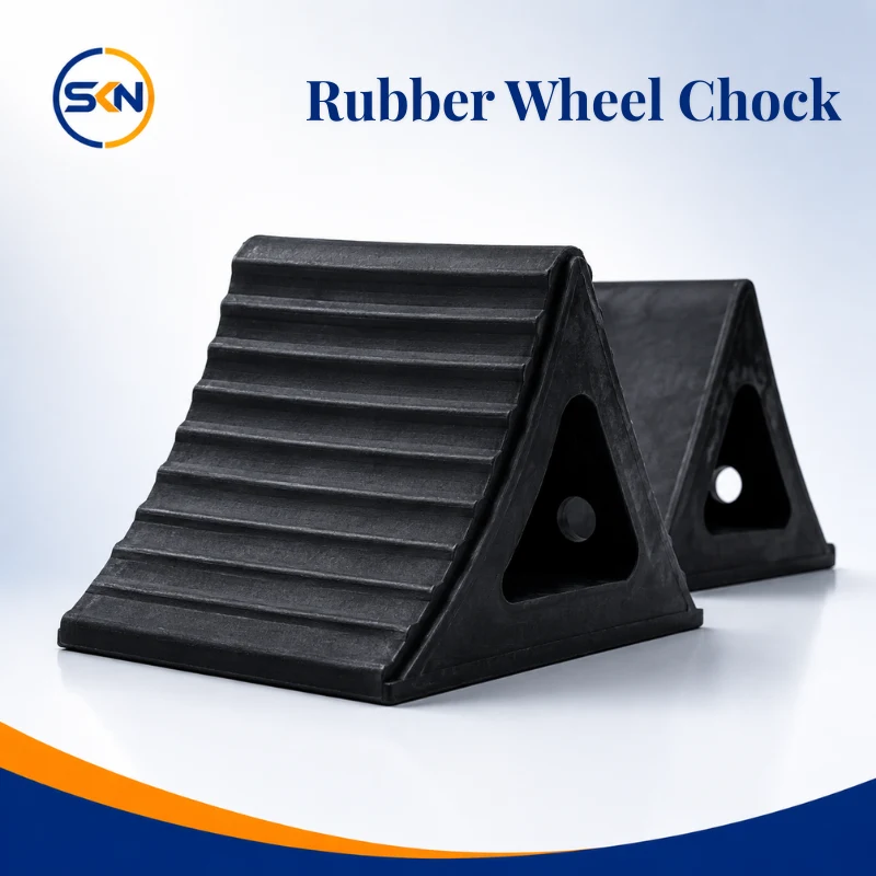 rubber wheel chock pt sekawan kaya nusantara