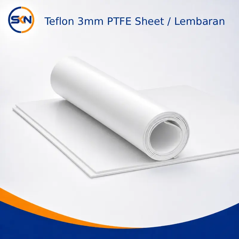 teflon 3mm ptfe sheet lembaran sekawan kaya nusantara