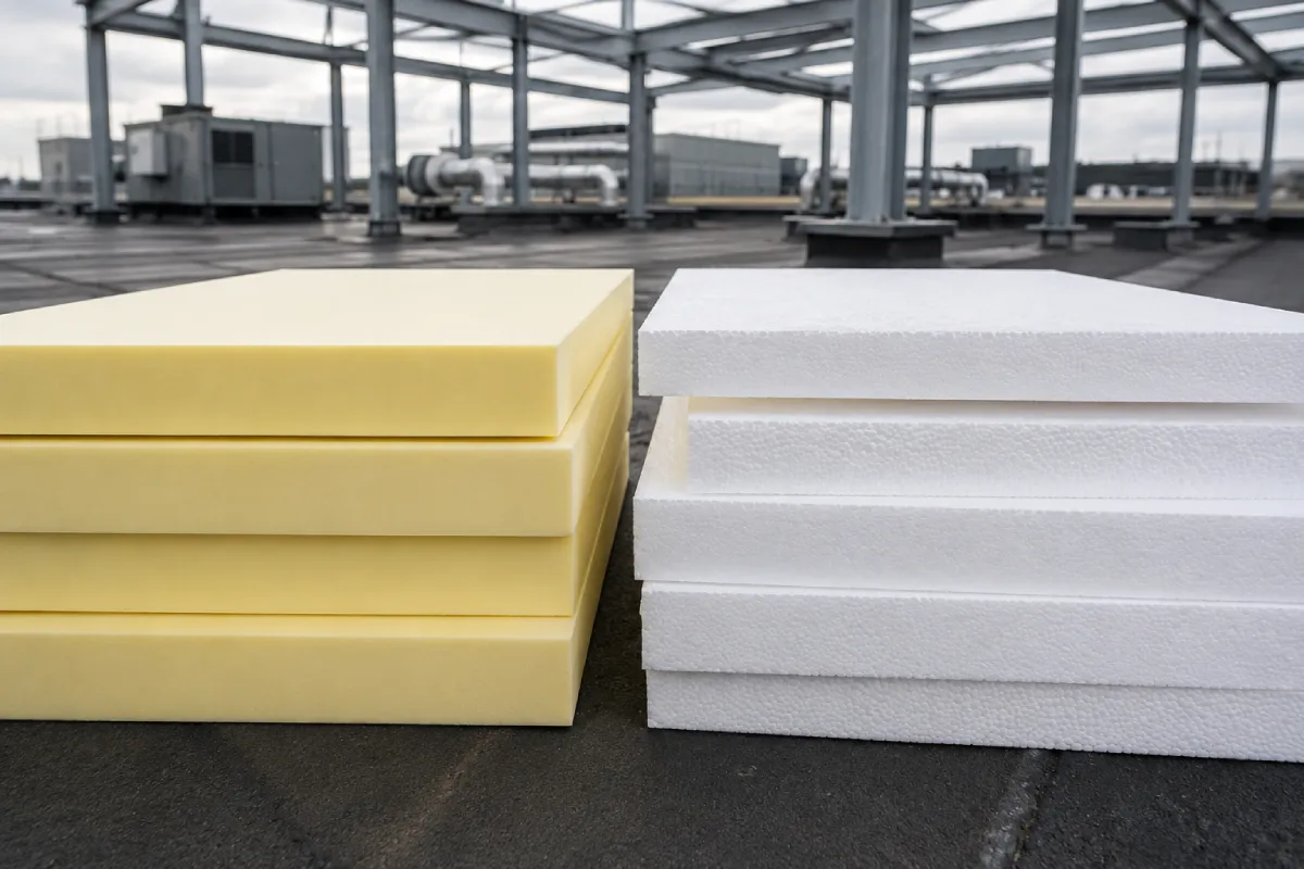 xps foam board vs eps untuk aplikasi insulasi atap pabrik